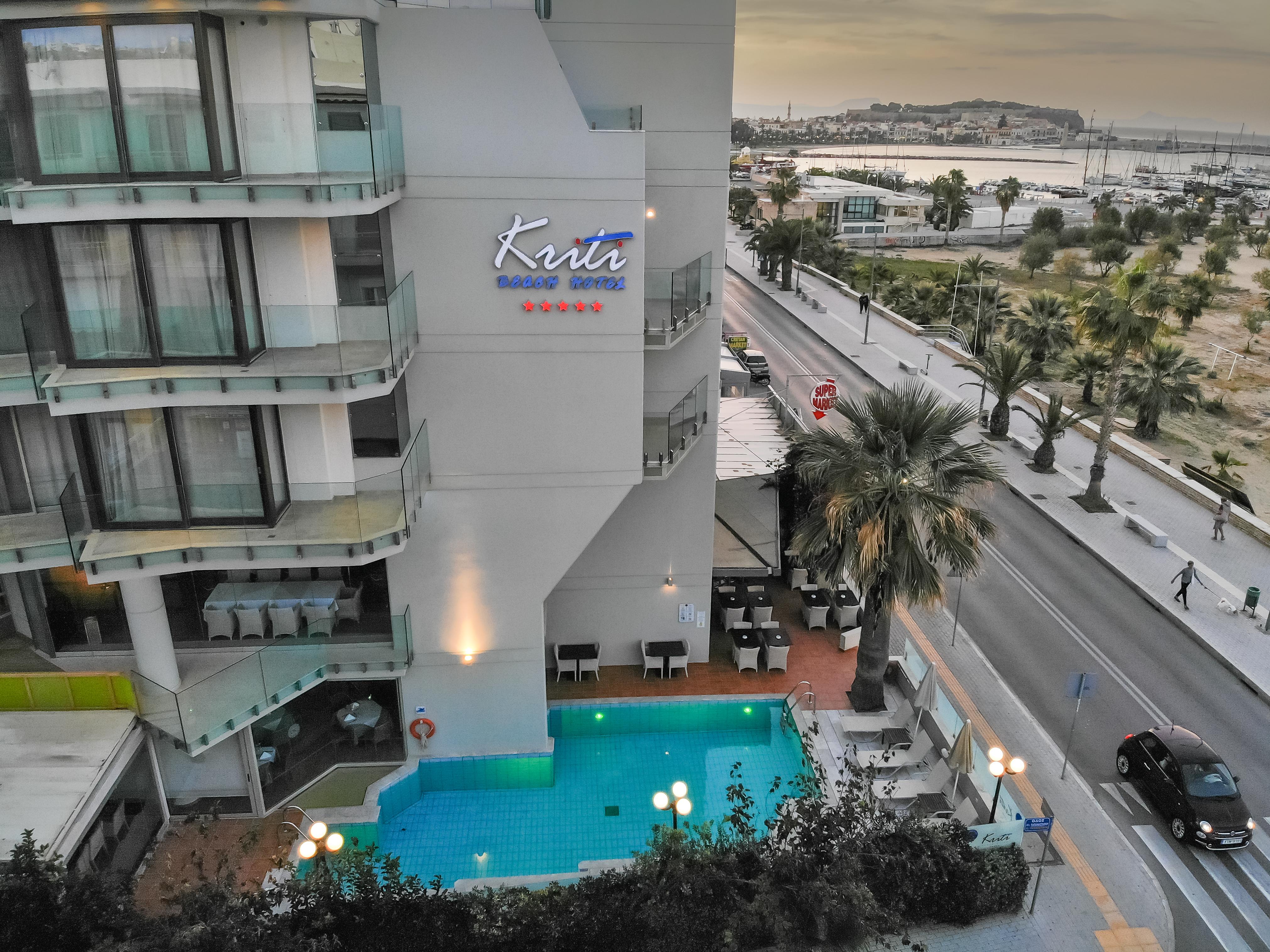 Kriti Beach Hotel Rethymno  Екстер'єр фото